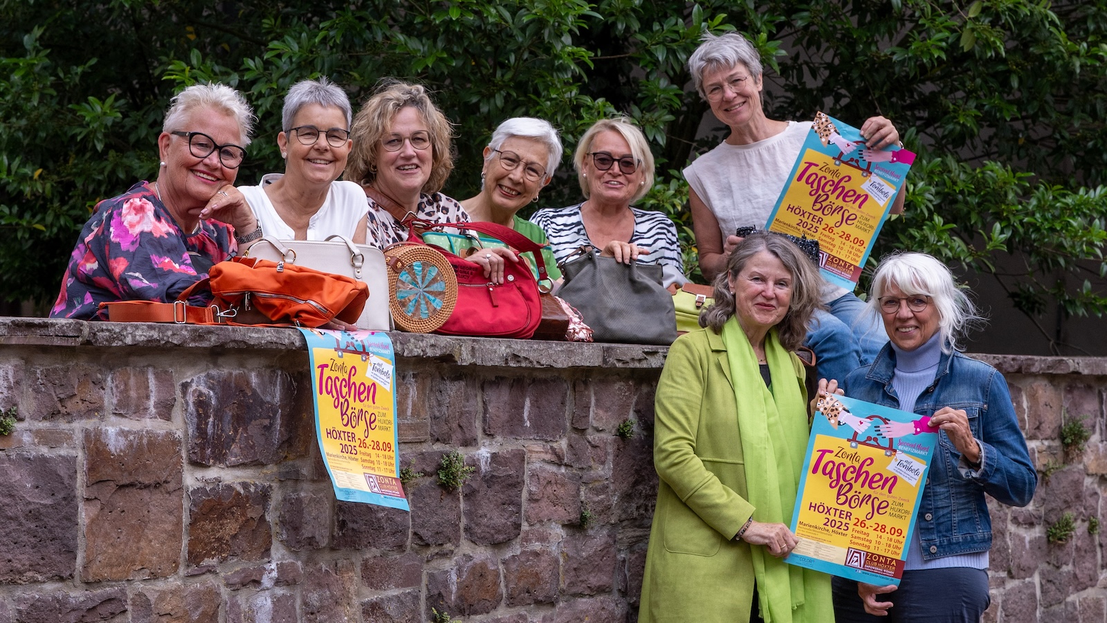 Taschenbörse des Zonta-Clubs Höxter: Nachhaltig Gutes tun – mit Stil und Herz vom 26. bis 28. September in der Marienkirche – jetzt Taschen spenden!