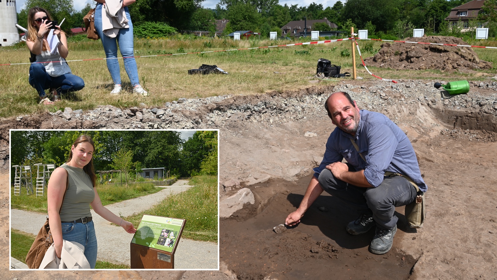 Archäologie hautnah erleben im Huxarium Gartenpark Höxter: „Mit Indiana Jones ein Geheimnis am mittelalterlichen Hellweg buddeln“