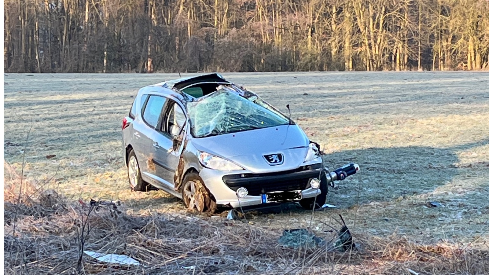 Verkehrsunfall mit schwerverletzter Person