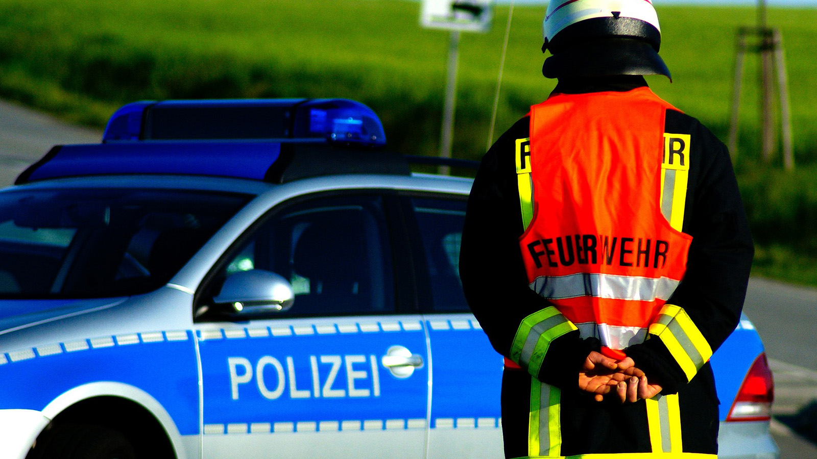 Biogas-Austritt im Kompostwerk mit Feuerwehr-Großeinsatz in Nieheim